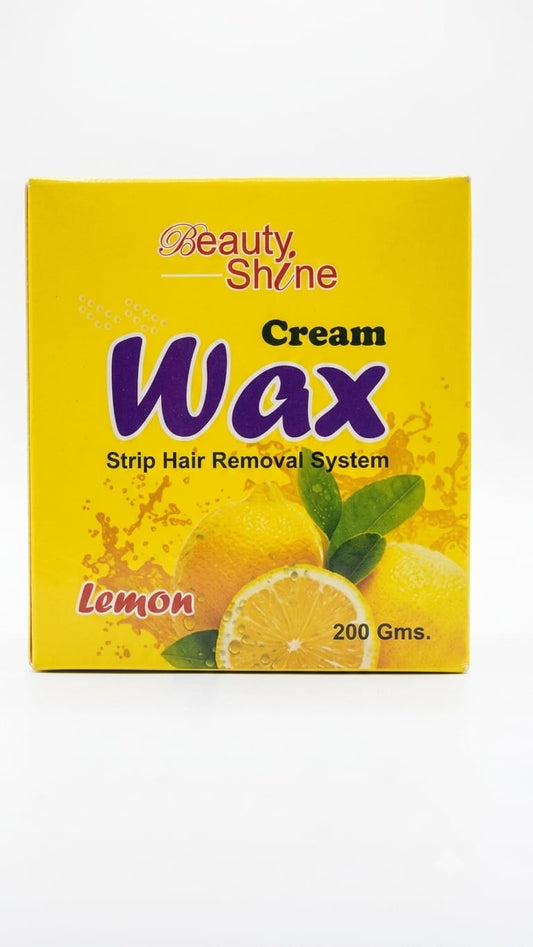 Beauty Shine Cream Wax Strip Hair Removal System 200GM