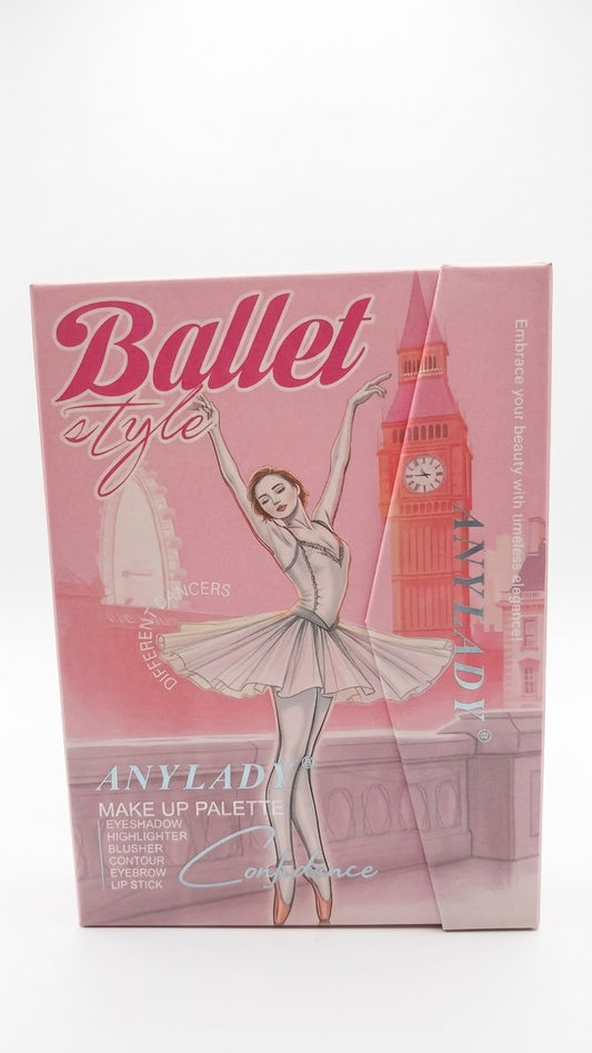 Anylady Ballet Style Makeup Palette – Confidence Edition
