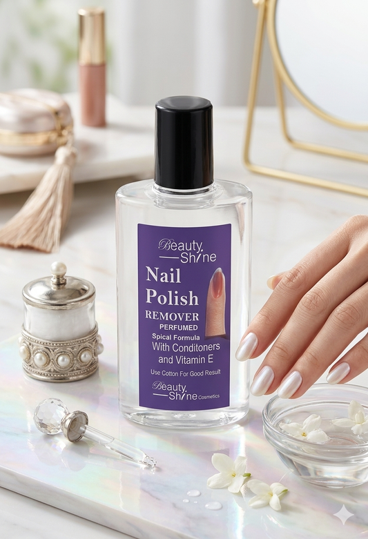 Beauty Shine Perfumed Nail Polish Remover with Vitamin E & Conditioners