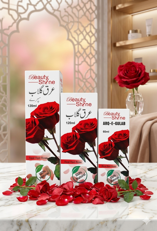 Beauty Shine Arq-e-Gulab – Pure Rose Water (100% Natural)