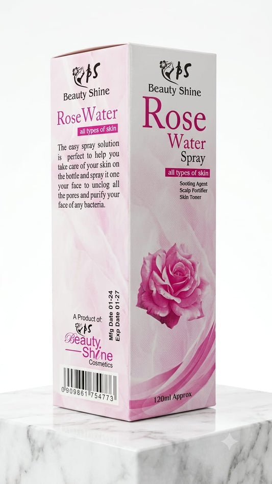 Beauty Shine Rose Water Spray 120ml