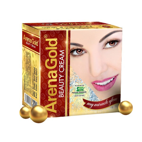 Arena Gold Beauty Cream – My Miracle Glow