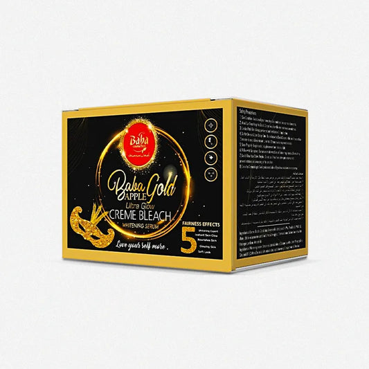 Baba Gold Apple Ultra Glow Creme Bleach – Whitening Serum