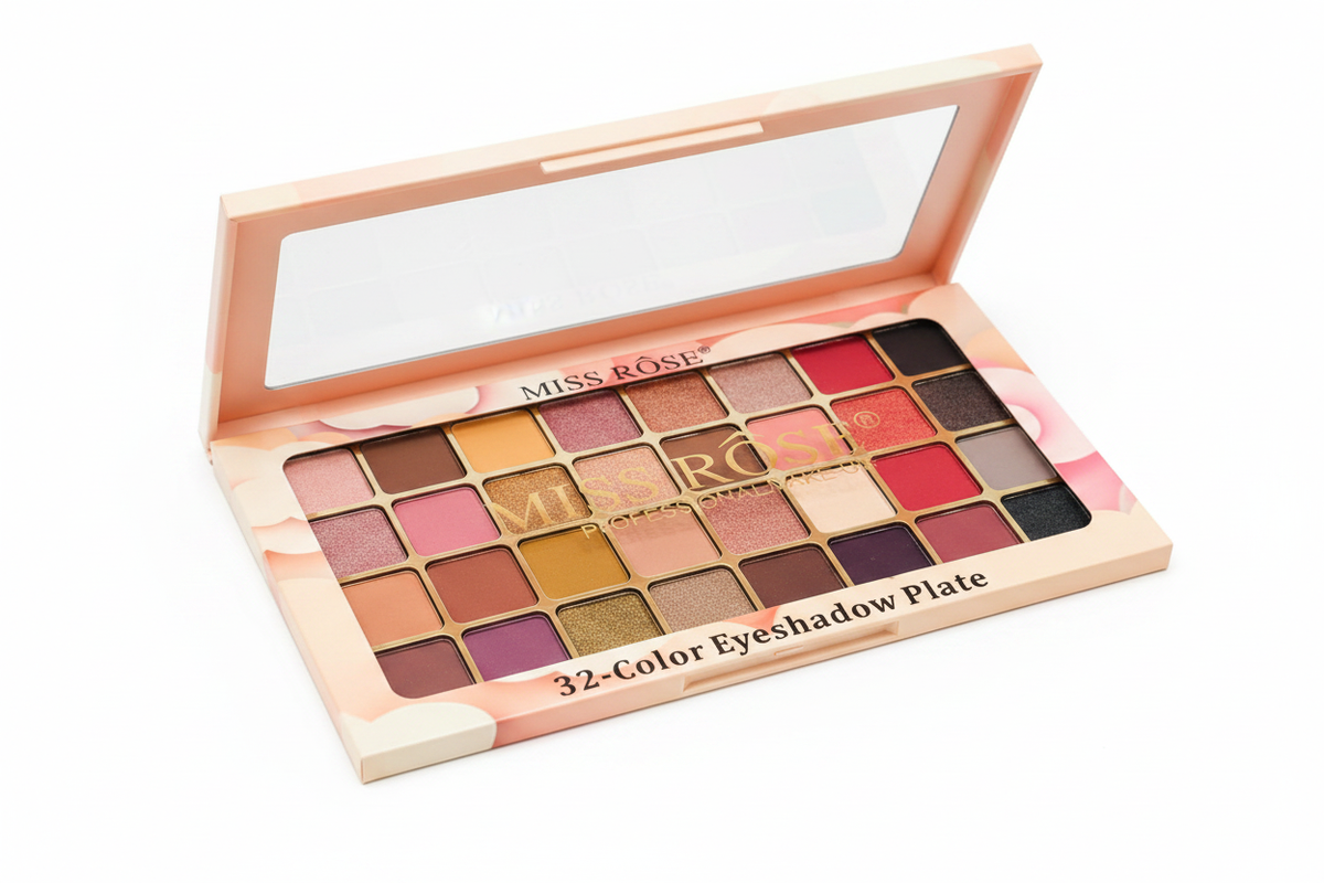 Miss Rose 32-Color Eyeshadow Palette