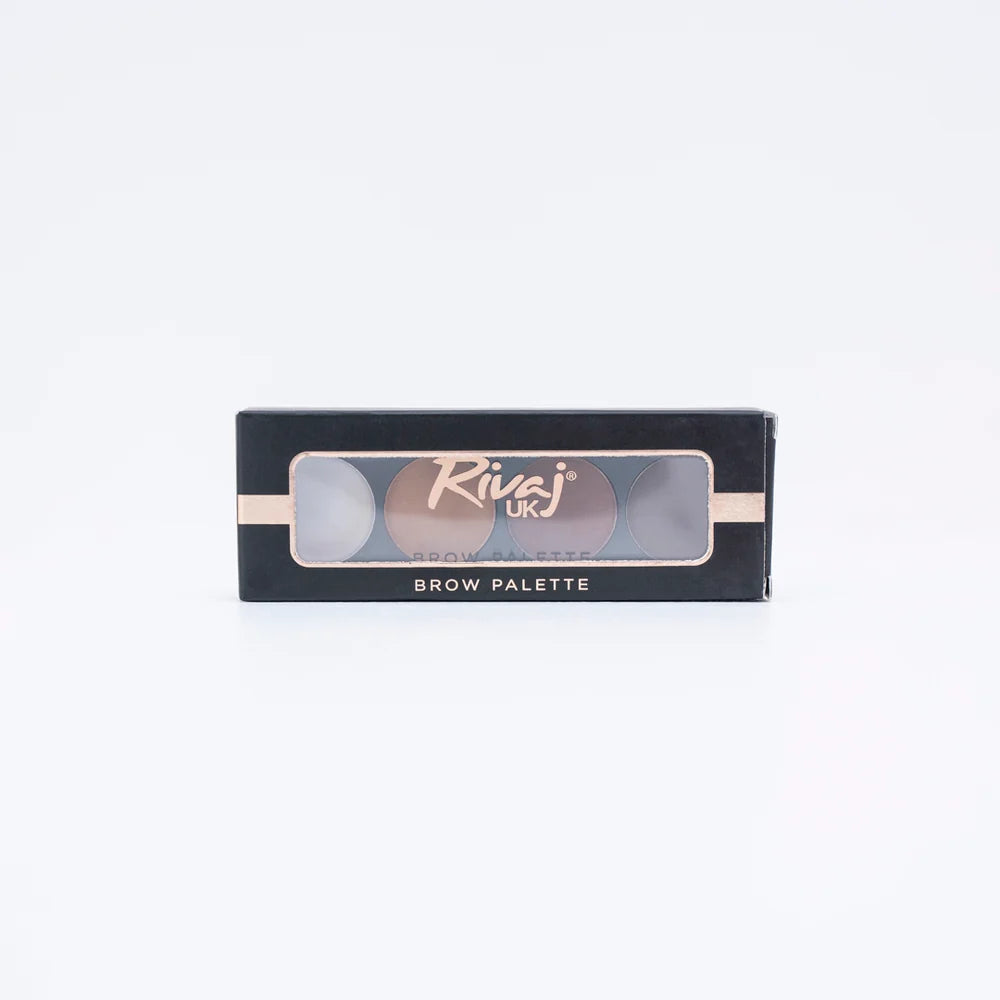 Rivaj Eyebrow Palette - 4 Shades with Primer