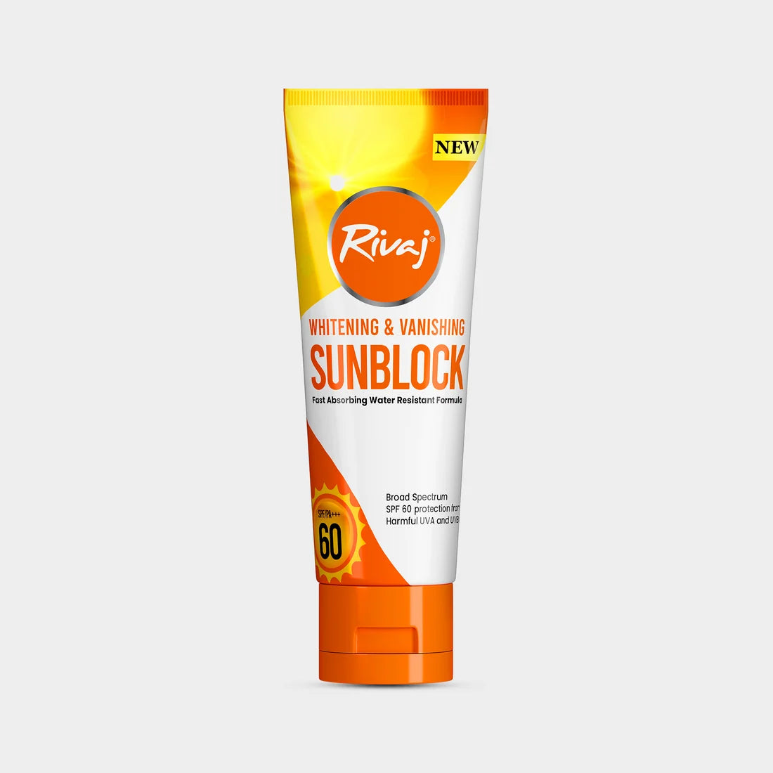 Rivaj Whitening & Vanishing Sunblock SPF 60 – 40 ml