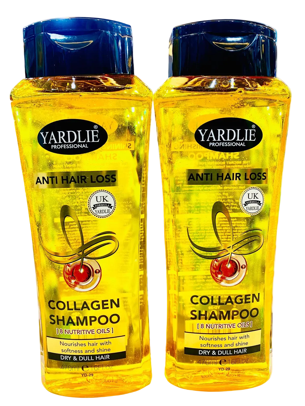 Yardlie Professional Anti Hair Loss Collagen Shampoo with 8 Nutritive Oils - 470ml