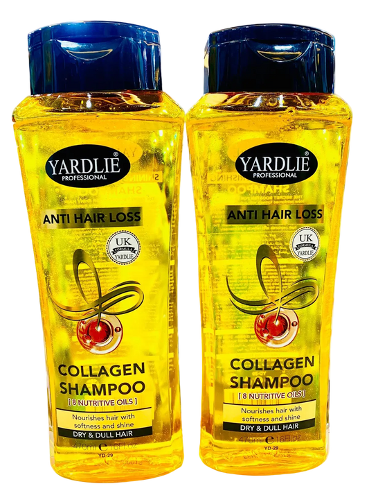Yardlie Professional Anti Hair Loss Collagen Shampoo with 8 Nutritive Oils - 470ml