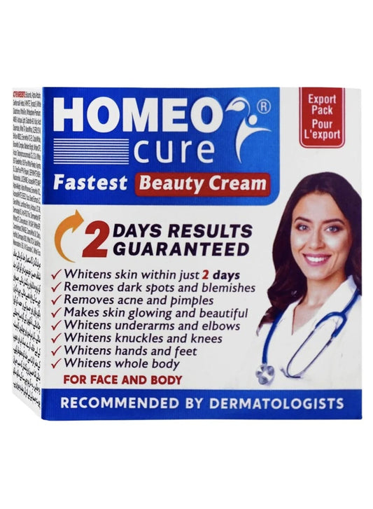 Homeo Cure Fastest Beauty Cream - 2 Days Results Guaranteed