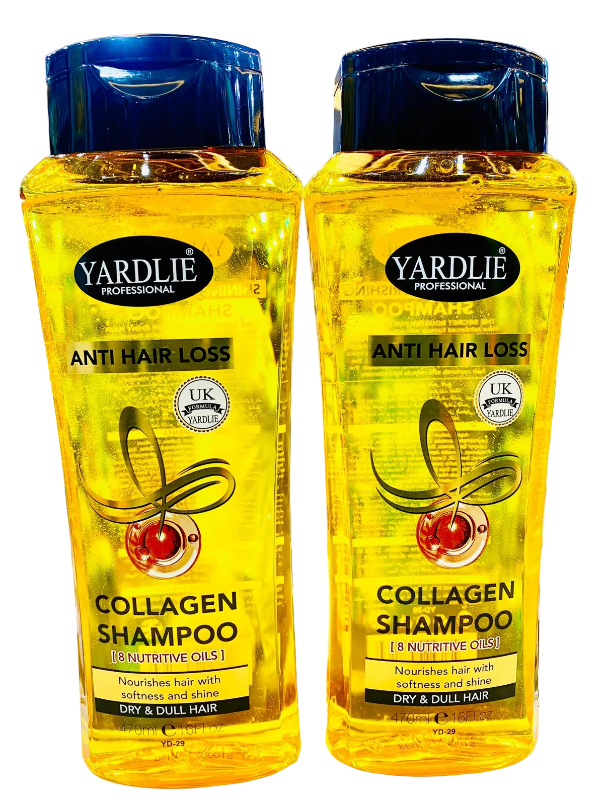 Yardlie Professional Anti Hair Loss Collagen Shampoo with 8 Nutritive Oils - 470ml