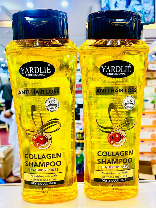 Yardlie Professional Anti Hair Loss Collagen Shampoo with 8 Nutritive Oils - 470ml