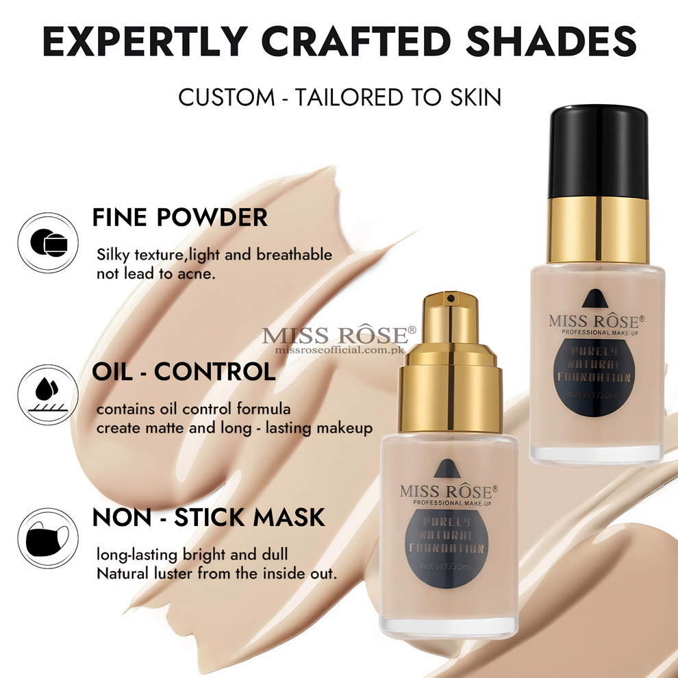 Miss Rose Full Natural Foundation